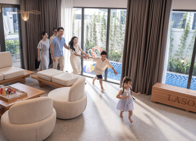 Ảnh: Khu biệt thự - Lasong Hotel & Villas Sam Son. Ảnh: Ascott Vietnam