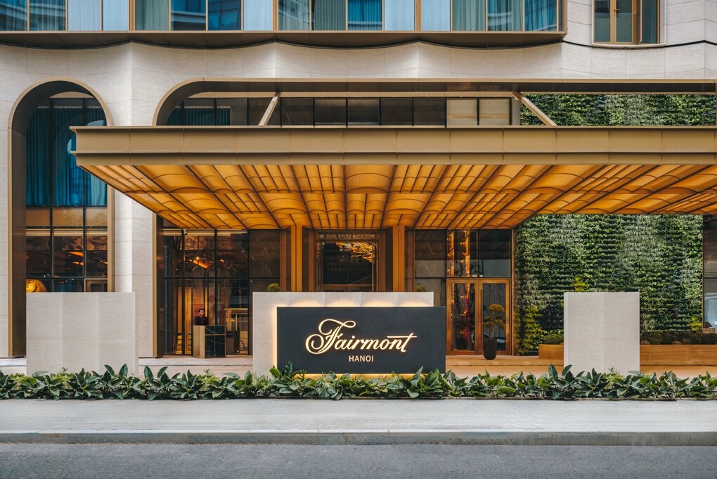 Kh&aacute;ch sạn Fairmont H&agrave; Nội. Ảnh: