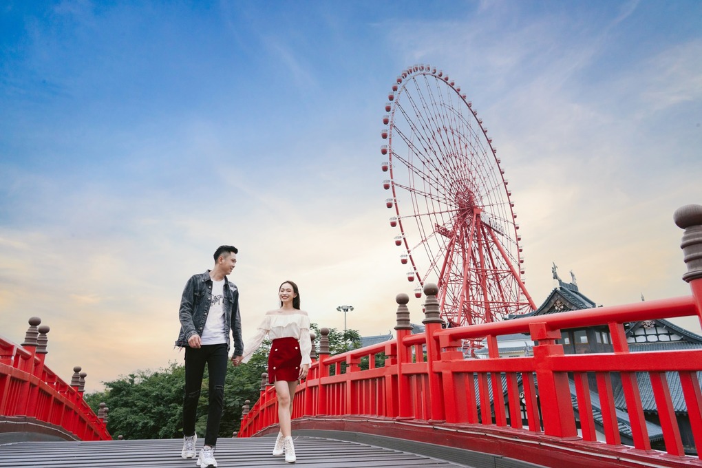 Khu vực Cầu Koi. Ảnh: Sun Group