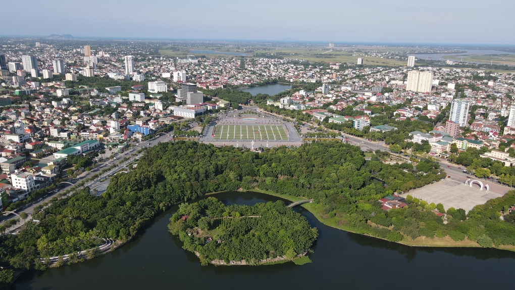 Một g&oacute;c của TP Vinh, tỉnh Nghệ An. Th&aacute;ng 3/2025. Ảnh: Đức H&ugrave;ng