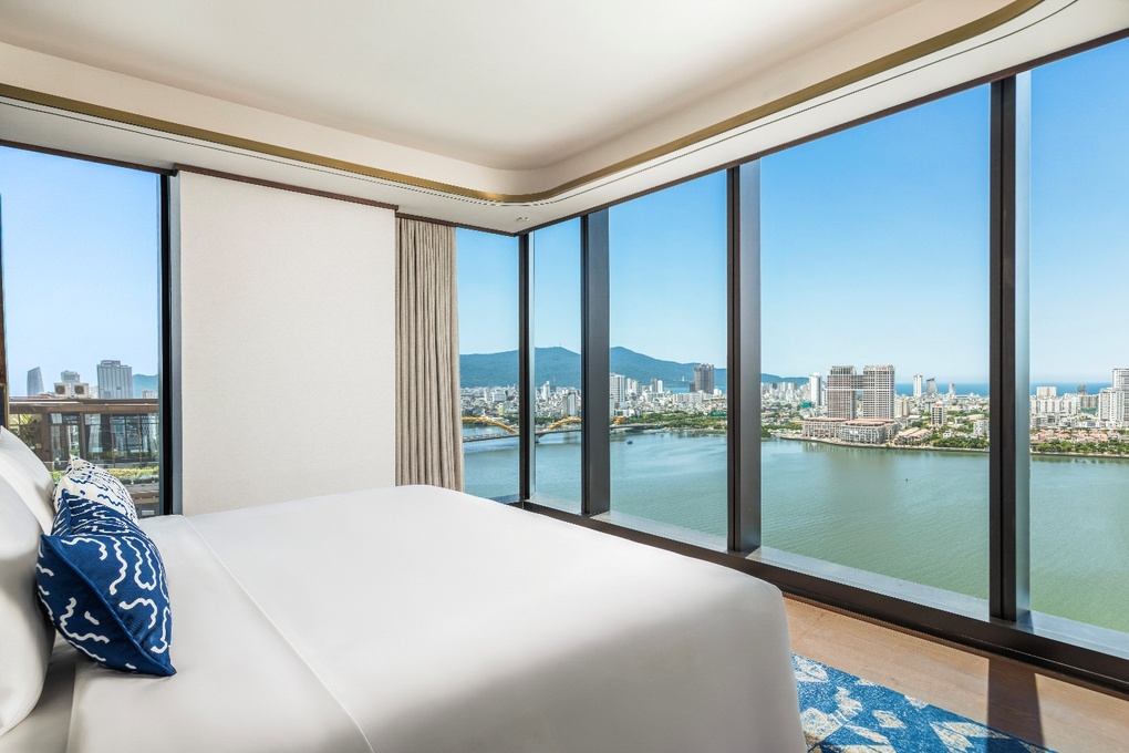 View ph&ograve;ng nghỉ tại TUI Blue Han River. Ảnh: TUI Blue Han River