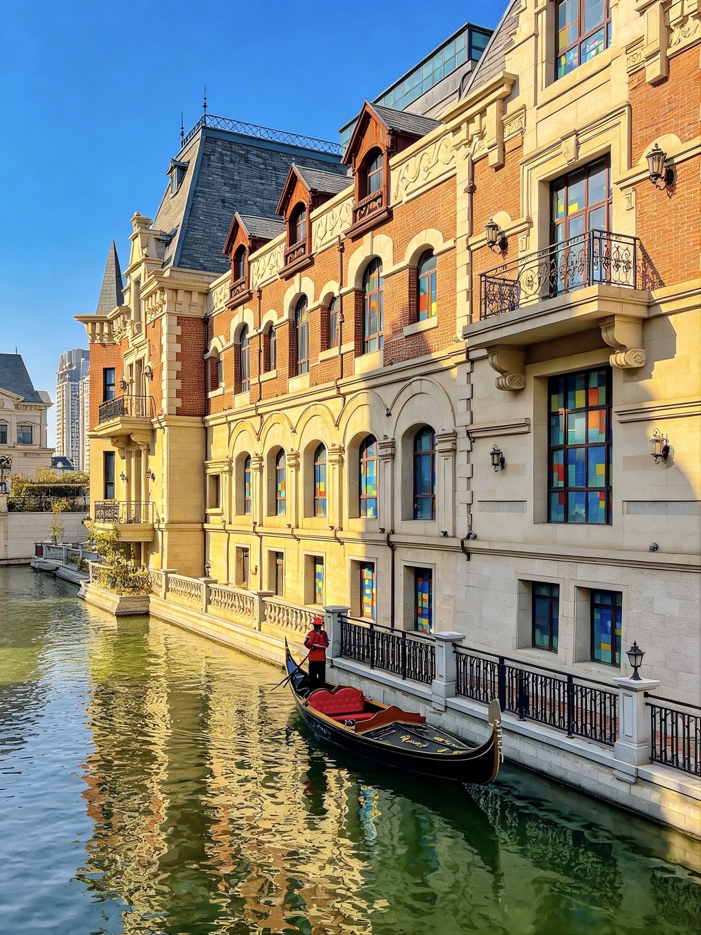 Khung cảnh tại Venice Trung Quốc. Ảnh: Quirky China News